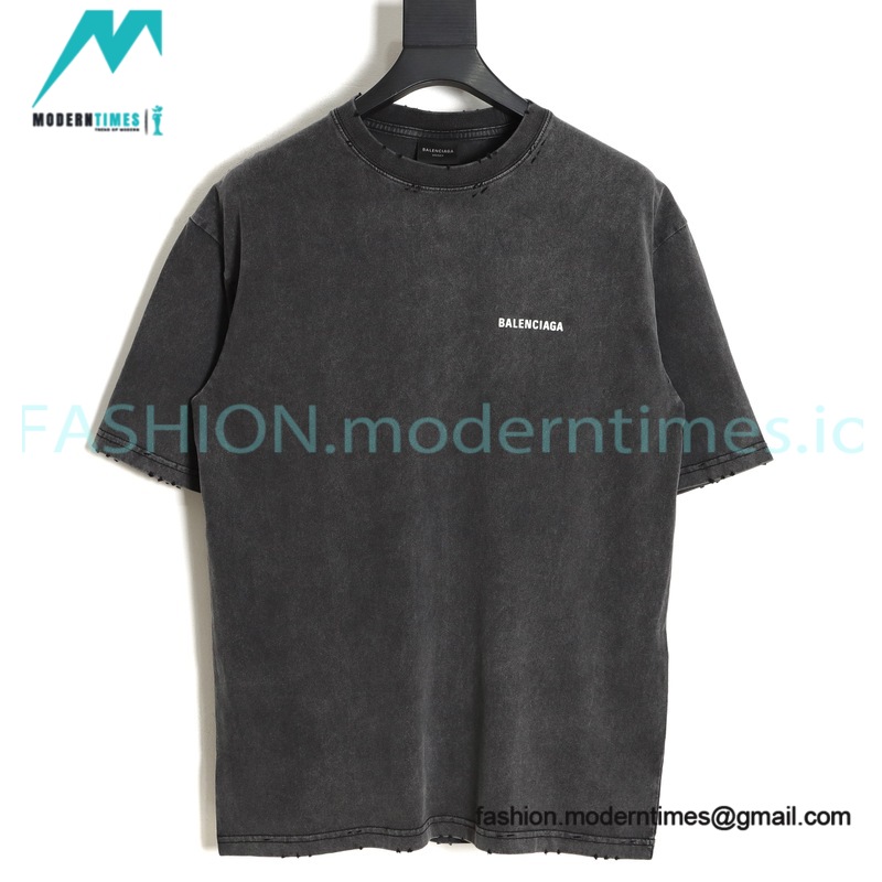 Balenciaga - Monogram Print Short-sleeved T-shirt Balenciaga - Monogram Print Short-sleeved T-shirt